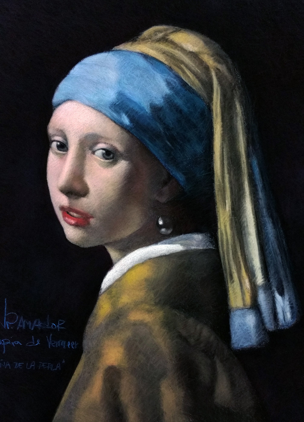 La niña de la perla de Vermeer
