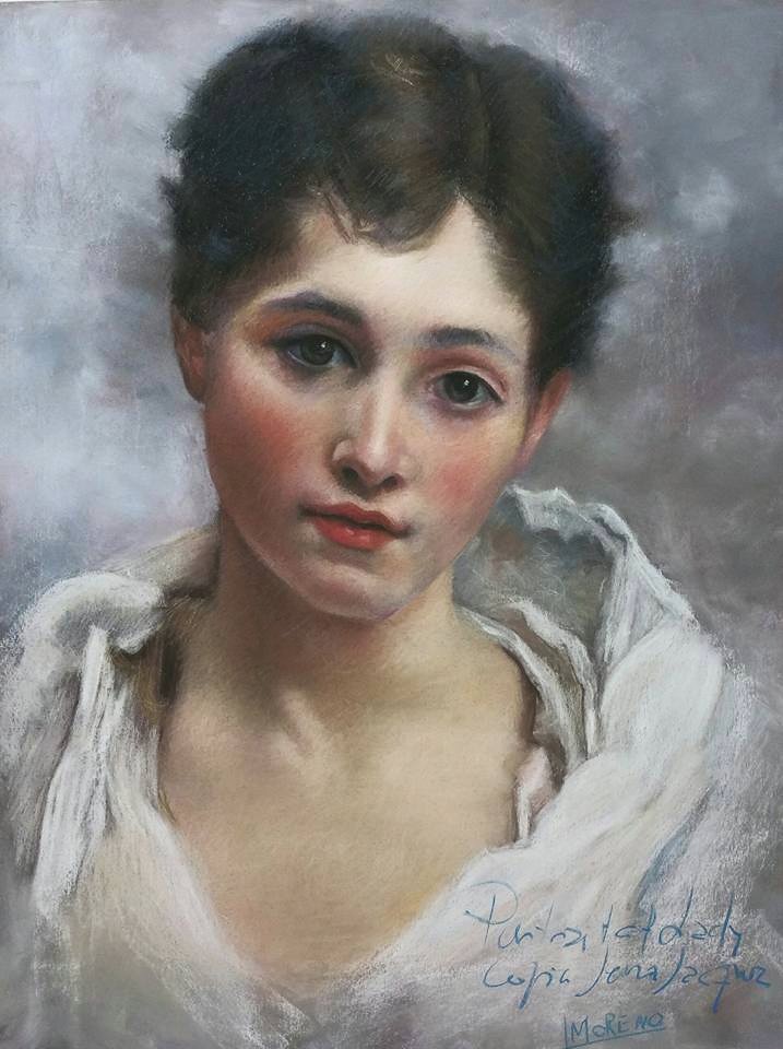 Portrait of a Lady. Copia de Gustave Jean Jacque