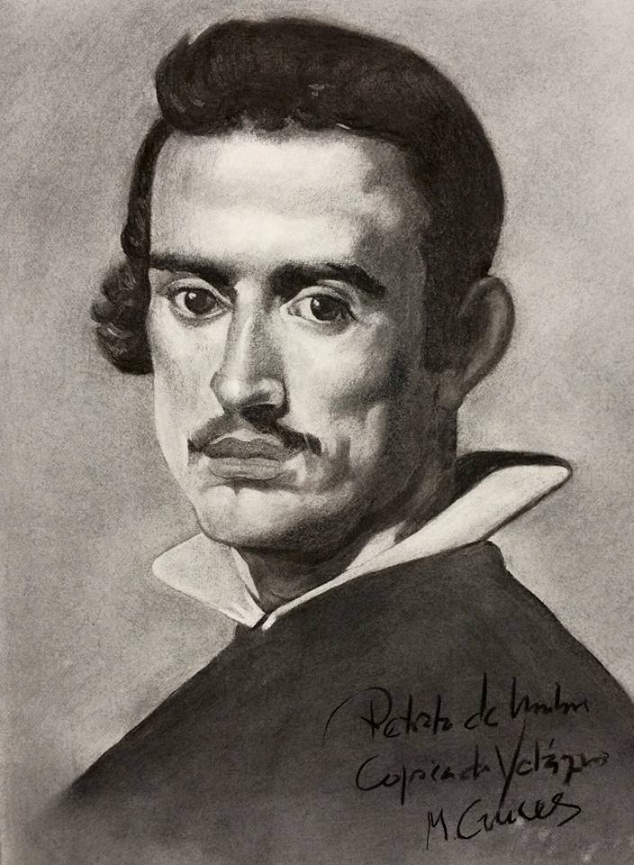 Hombre joven. Copia de Velázquez