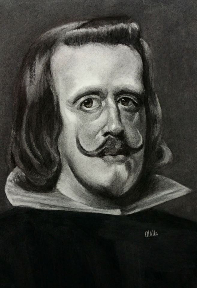  Felipe IV, Copia de Velázquez.