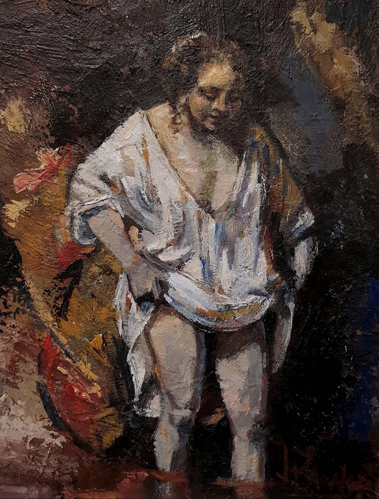 Interpretando a Rembrandt - Después del baño