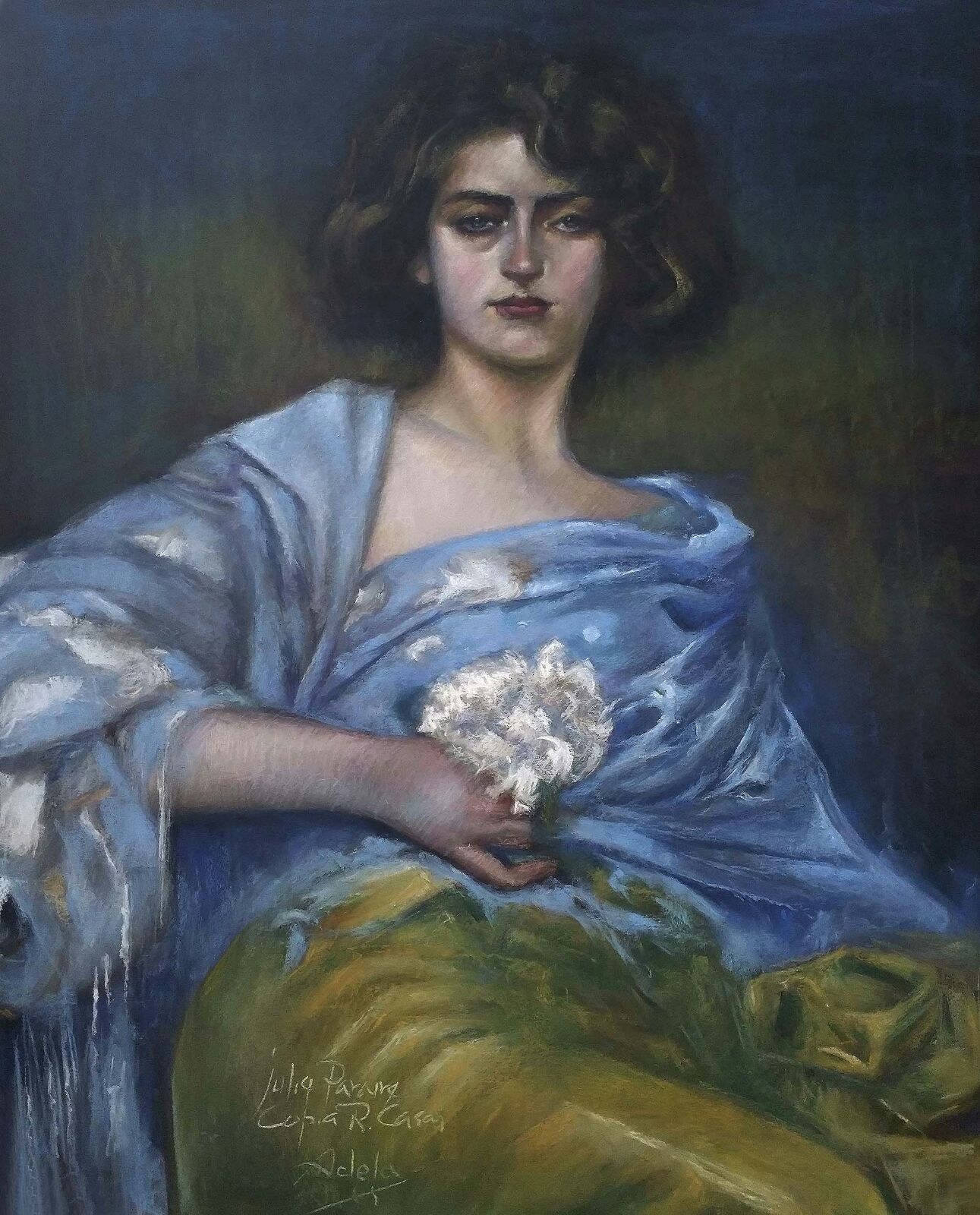 Julia Paraire, copia de Ramón Casas.
