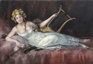 Marquesa de Santa Cruz. Copia de Goya